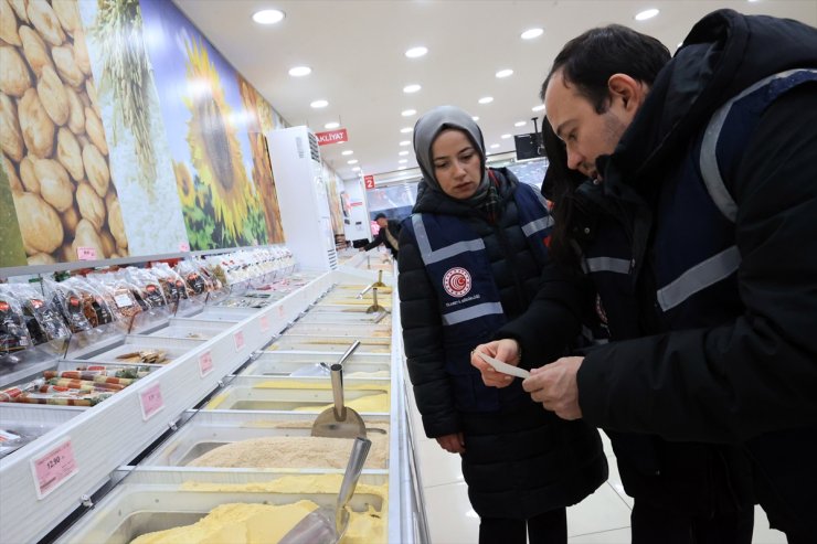 Trakya'da yılbaşı öncesi fiyat ve etiket denetimi yapıldı