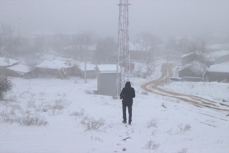 Edirne'nin yüksek kesimlerinde kar etkili oluyor