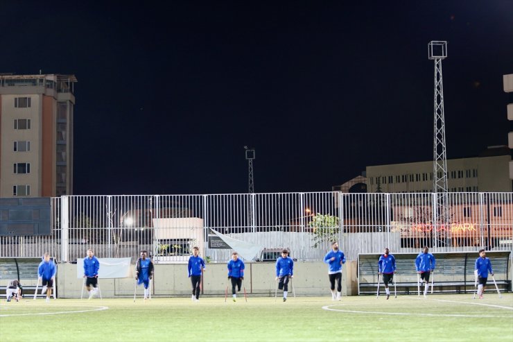 Gebze Belediyesi Ampute Futbol Takımı, geleceğin sporcularını yetiştiriyor