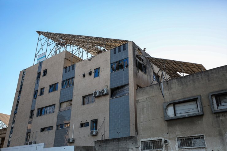 İsrail, Gazze Şeridi'ndeki El-Ehli Baptist Hastanesine saldırı düzenledi