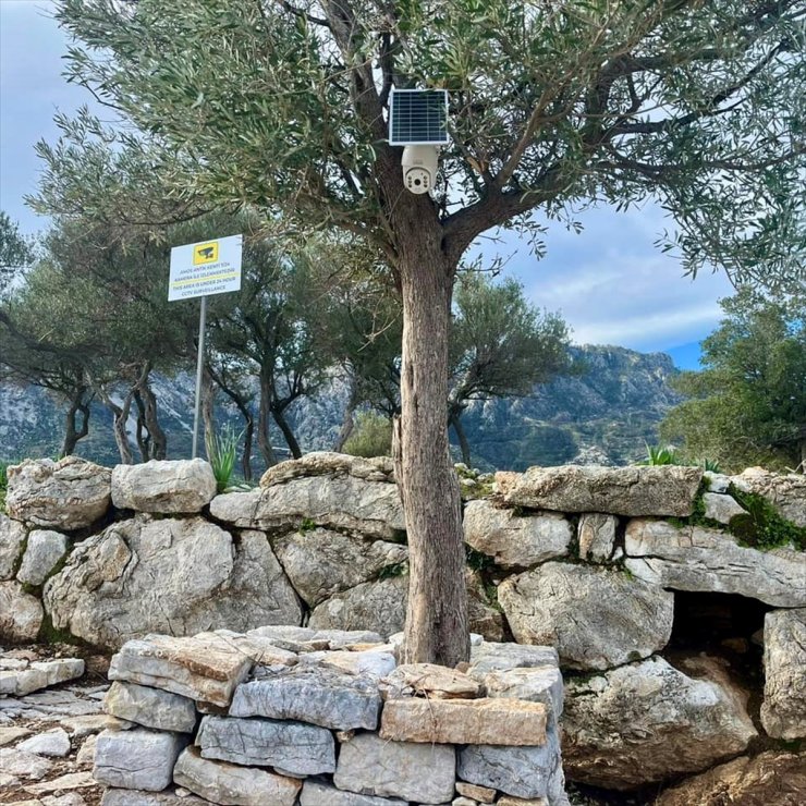 Amos Antik Kenti'ne güvenlik kamerası ve fotokapan kuruldu