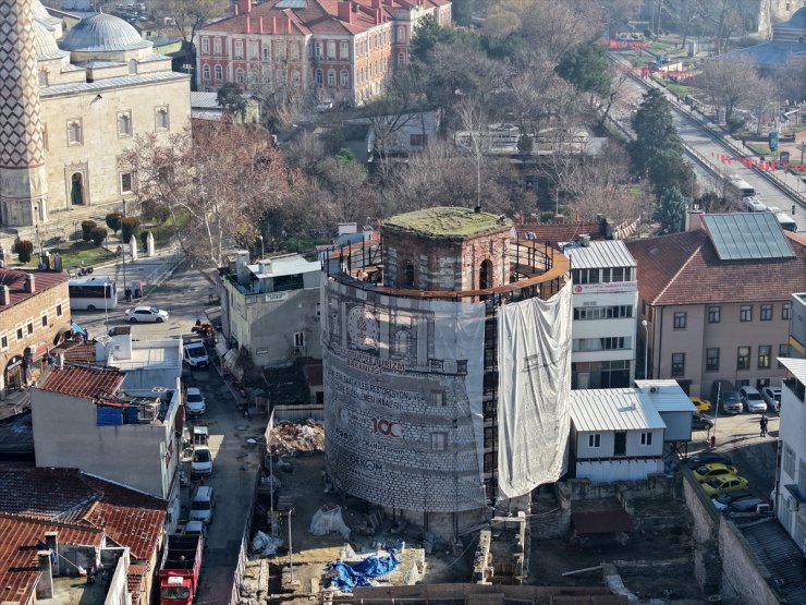 Edirne'de tarihi ve kültürel yapıların ihyası sürüyor