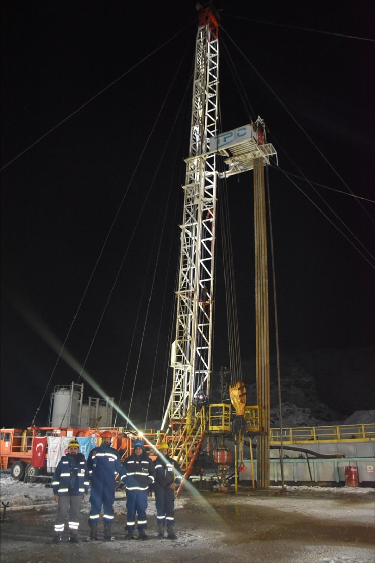 Şırnak Gabar'da yeni yılın ilk petrol sondaj kuyusunun açılışı yapıldı
