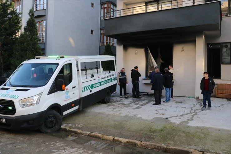 Yalova'da evde çıkan yangında bir kadın ölü bulundu