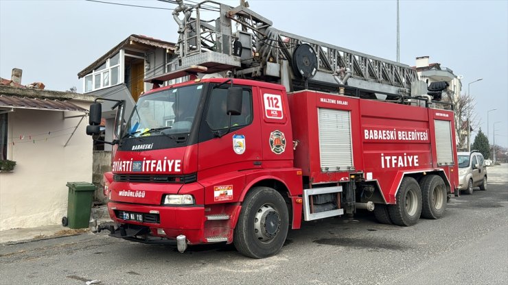 Kırklareli'nde müstakil evde çıkan yangın söndürüldü