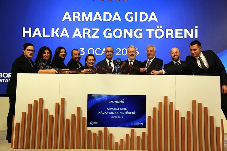 Borsa İstanbul'da gong Armada Gıda için çaldı