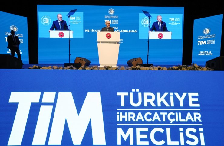 Cumhurbaşkanı Erdoğan, 2024 Yılı İhracat Rakamlarının Açıklanması Programı'nda konuştu: (1)