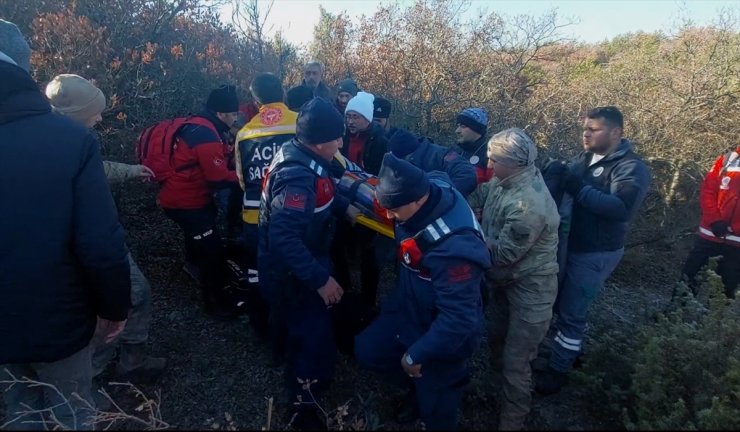 Kütahya'da ormanda donmak üzereyken bulunan kişi hastanede hayatını kaybetti