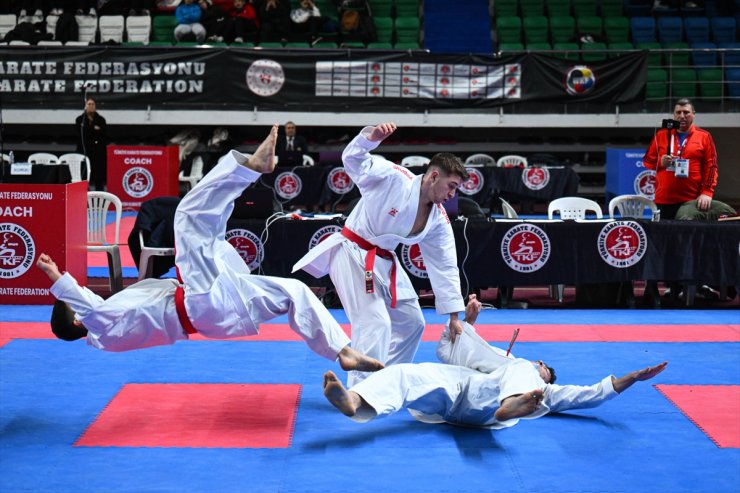 Türkiye Ümit, Genç, 21 Yaş Altı Karate Şampiyonası Ankara'da başladı