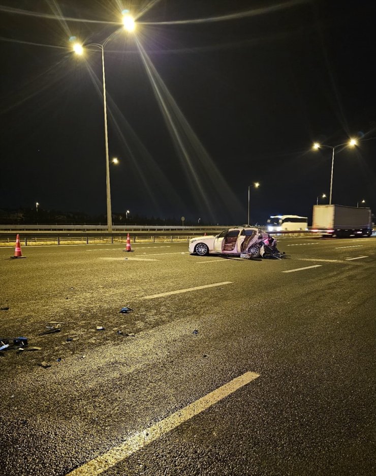 Ankara'daki trafik kazasında bir kişi öldü, 3 kişi yaralandı