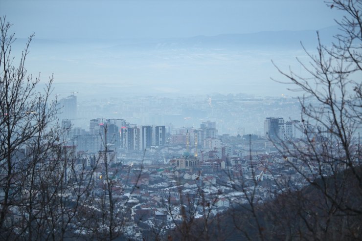 Kosova'nın başkenti Priştine'de hava kirliliği "sağlıksız" seviyesinde