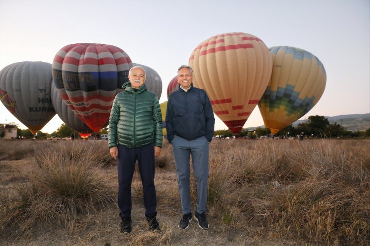 Balon turizmi yeni rotalar ile 2 milyon yolcu potansiyeli barındırıyor