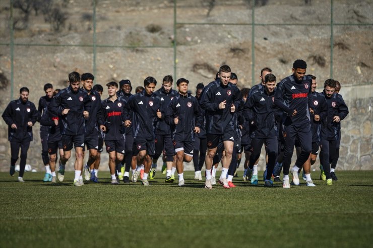 Gaziantep FK, İstanbulspor maçı hazırlıklarını sürdürdü