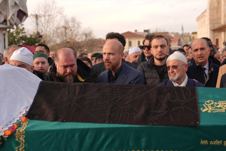 Sadettin Ökten'in eşi Meriç Ökten son yolculuğuna uğurlandı