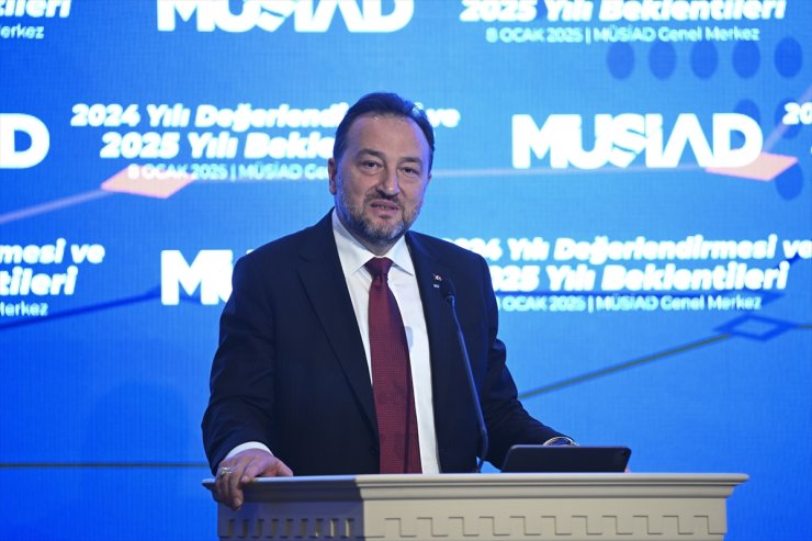 MÜSİAD Başkanı Mahmut Asmalı "2024 Yılı Değerlendirmesi 2025 Yılı Beklentileri" programında konuştu: