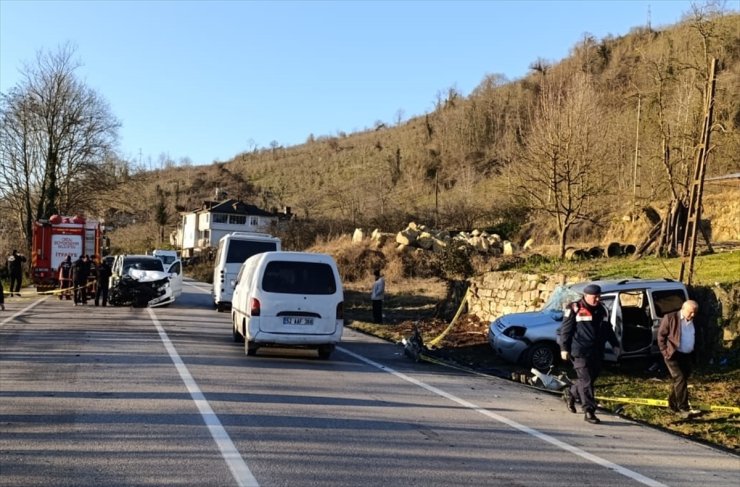 Ordu'da trafik kazasında 2 kişi öldü, 5 kişi yaralandı