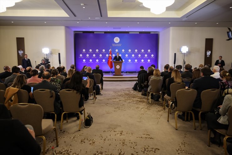 Dışişleri Bakanı Fidan, İstanbul'da medya kuruluşlarının temsilcileriyle buluştu: (3)