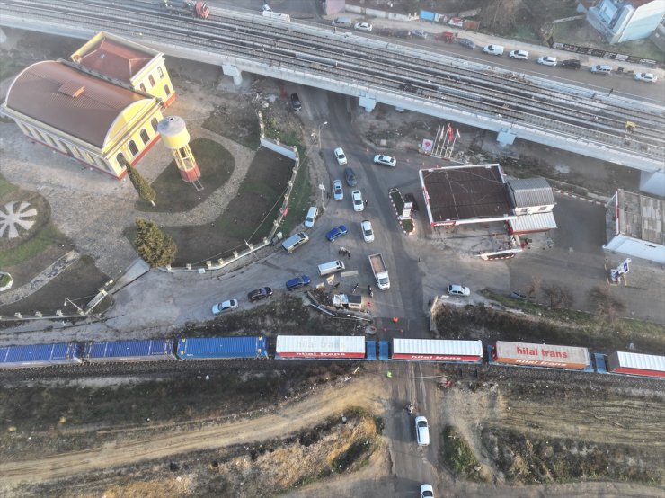 Edirne'de tren arızası nedeniyle Karağaç'a ulaşım bir süre sağlanamadı