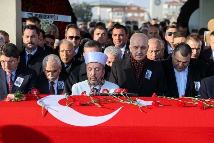 Eski milletvekili Ahmet İyimaya son yolculuğuna uğurlandı