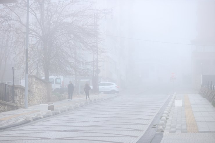 Kırklareli'nde yoğun sis etkili oldu