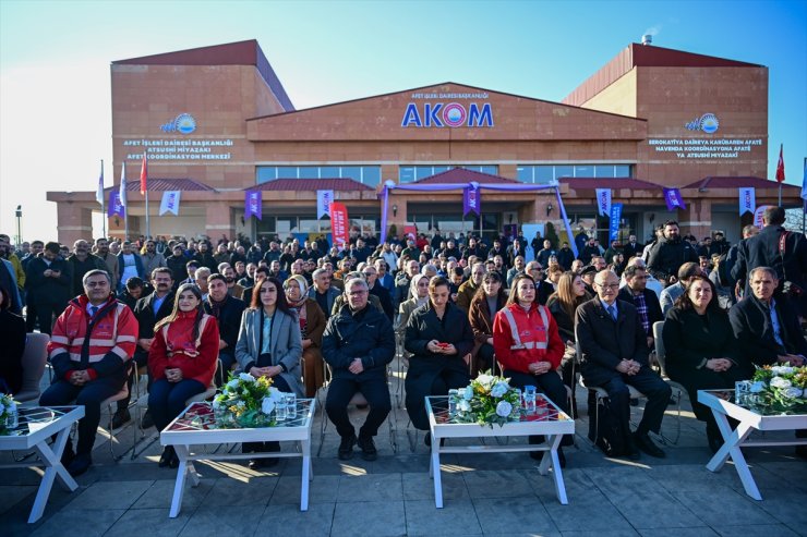 Van'da Afet Koordinasyon Merkezi açıldı