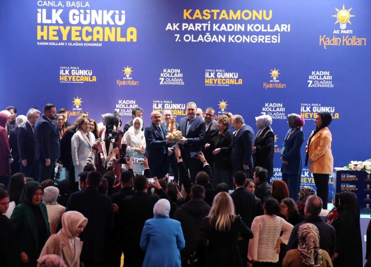 AK Parti Grup Başkanvekili Gül, Kastamonu Kadın Kolları Kongresi'nde konuştu: