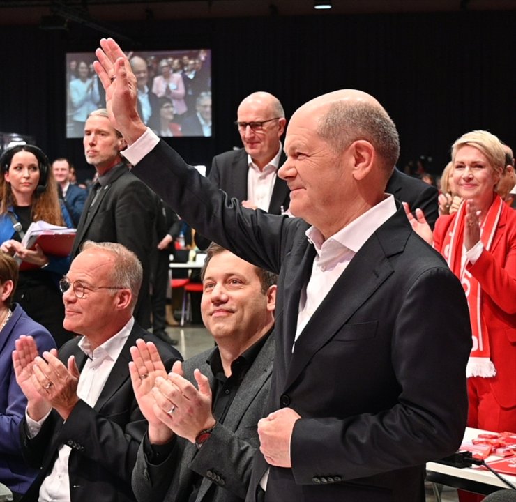 Almanya'da Sosyal Demokrat Partinin başbakan adayı Scholz oldu