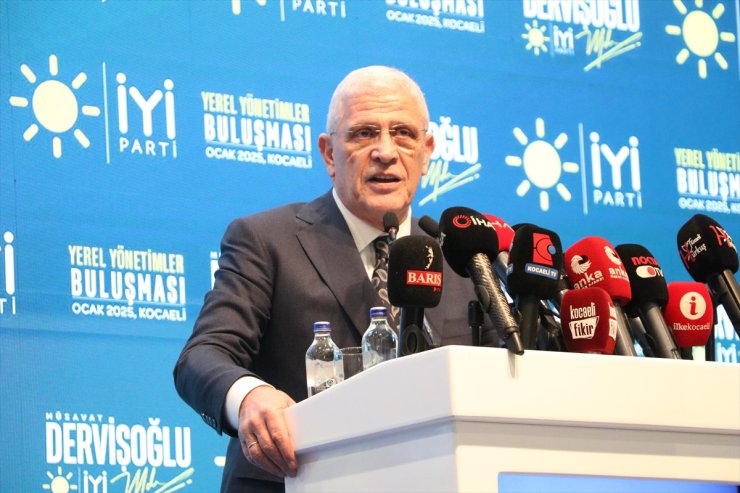 İYİ Parti Genel Başkanı Dervişoğlu, Kocaeli'de "Yerel Yönetimler Buluşması"nda konuştu: