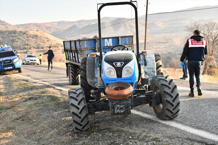 Adıyaman'da traktörden düşen kişi yaşamını yitirdi