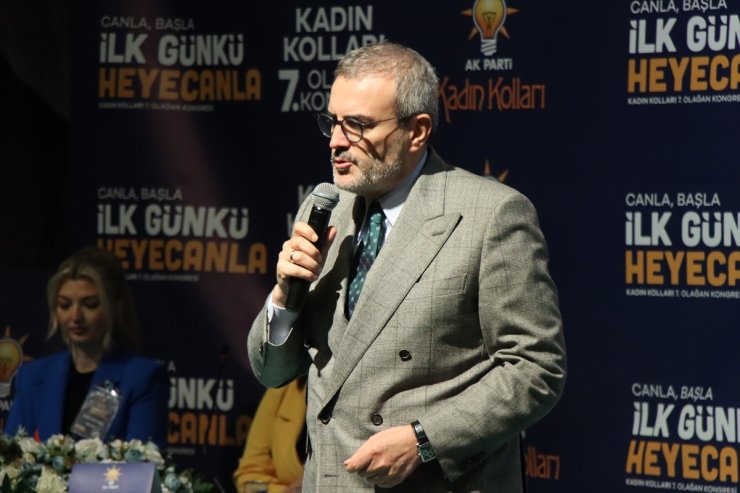 AK Parti MKYK Üyesi Ünal, Kırklareli İl Kadın Kolları Kongresi'nde konuştu: