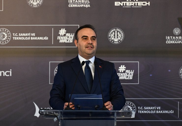 Bakan Kacır, Entertech İstanbul Teknokent'in yeni binasının temel atma töreninde konuştu: