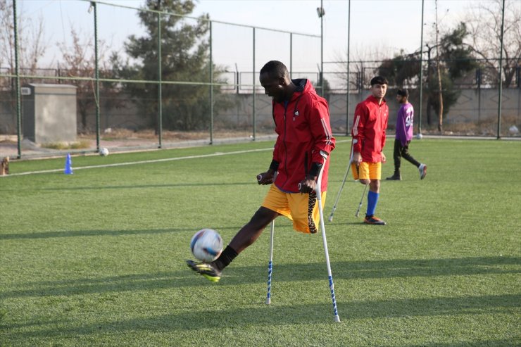 Şanlıurfa'nın engelli futbol takımında hedef Türkiye Kupası'nı kazanmak