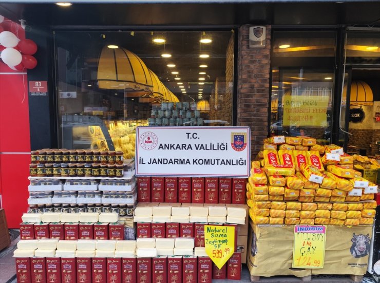 Ankara'da sahte ve kaçak gıda maddelerine yönelik operasyon