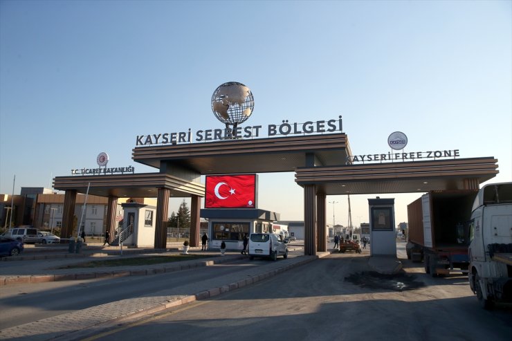 Kayseri Serbest Bölgesi'nden geçen yıl 650 milyon dolarlık ihracat yapıldı