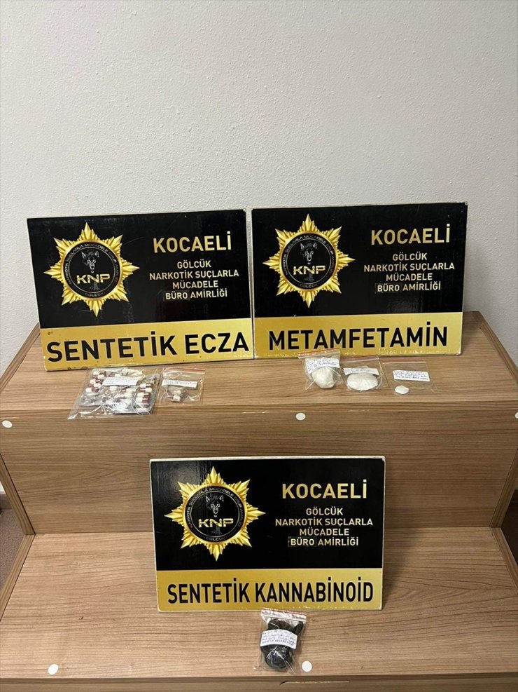 Kocaeli'de uyuşturucu operasyonunda yakalanan 5 zanlı tutuklandı