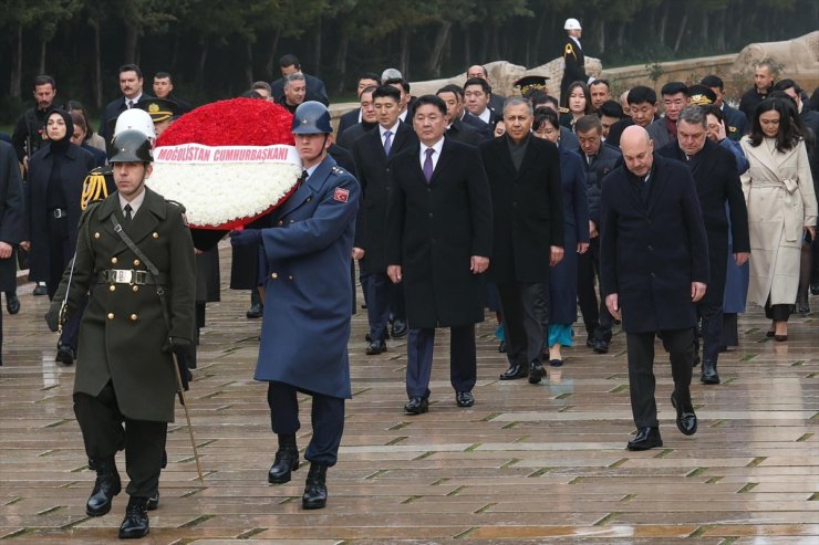 Bakan Yerlikaya'dan, Moğolistan Cumhurbaşkanı Ukhnaa'nın ziyaretlerine ilişkin paylaşım