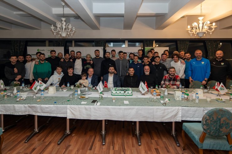 Bursaspor'a ligin ikinci yarısı öncesinde motivasyon organizasyonu