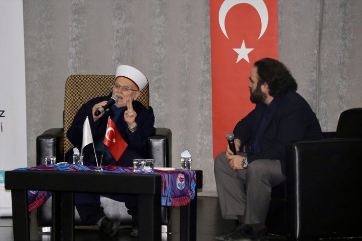 Mescid-i Aksa İmam Hatibi Şeyh İkrime Sabri, Trabzon'da vatandaşlarla bir araya geldi: