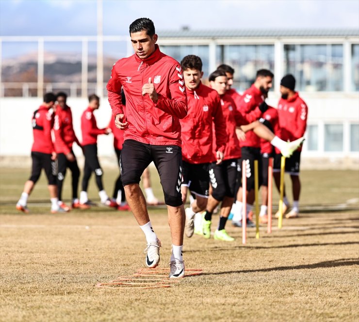 Sivasspor, Trabzonspor maçının hazırlıklarını sürdürdü