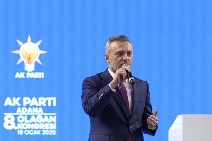 AK Parti Genel Başkan Yardımcısı Kandemir, partisinin Adana İl Kongresi'nde konuştu: