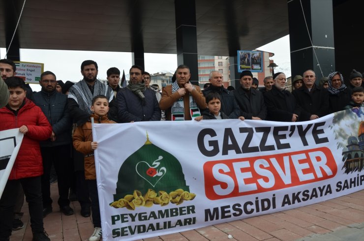 Gazze'de ateşkesin sağlanması Muş'ta sevinçle karşılandı