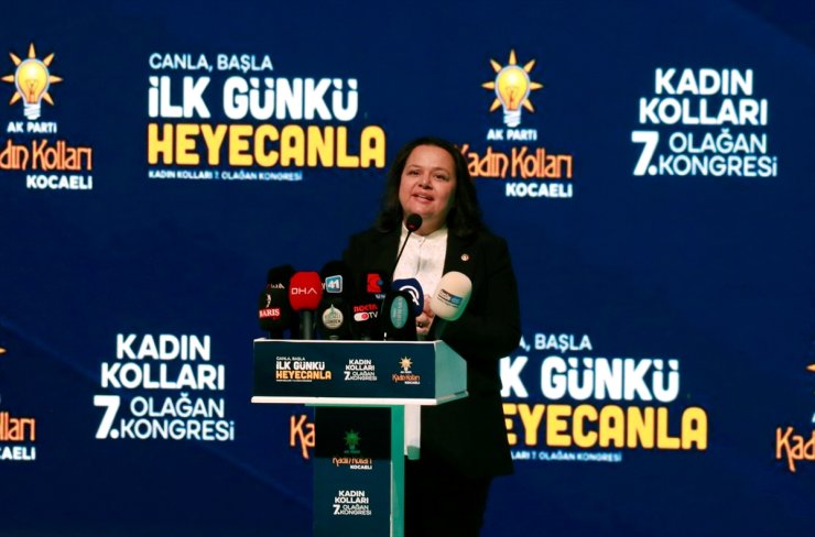 AK Parti Kocaeli 7. Olağan İl Kadın Kolları Kongresi yapıldı