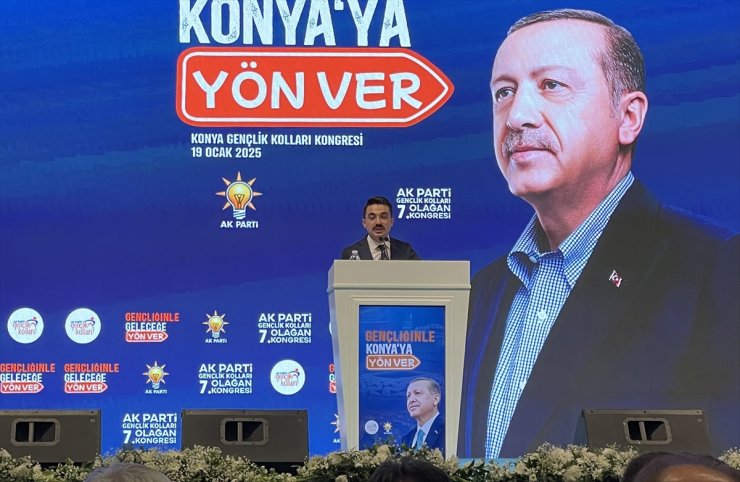 AK Parti Konya İl Gençlik Kolları 7. Olağan Kongresi yapıldı