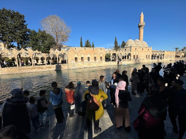 Balıklıgöl'de yarıyıl tatili yoğunluğu