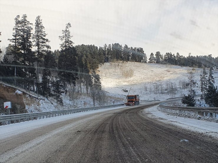 Erzurum, Ardahan, Iğdır ve Ağrı'da kar yağışı yerini soğuk havaya bıraktı