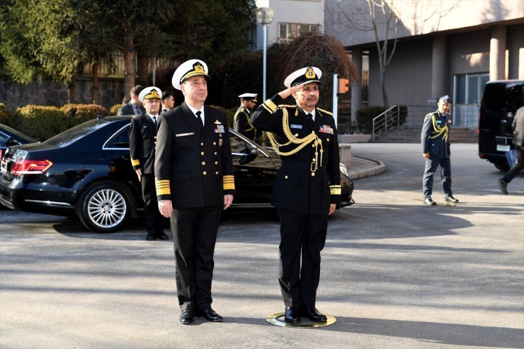 Deniz Kuvvetleri Komutanı Oramiral Tatlıoğlu, Ummanlı mevkidaşı Al Rahbi ile görüştü