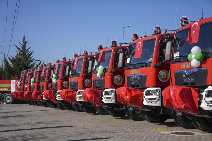 Orman yangınlarıyla mücadelede yeni araçlar envantere katıldı