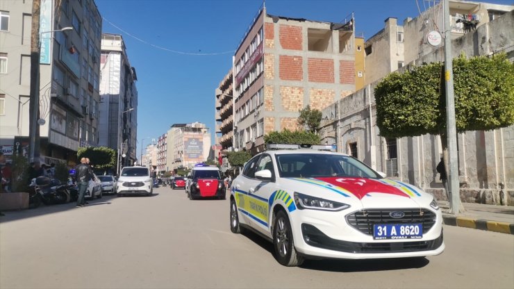 Hatay'da emniyet teşkilatına 23 araç tahsis edildi