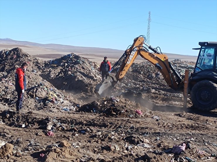 Yozgat'ta annesinin öldürüp çöplüğe attığını itiraf ettiği çocuğu arama çalışmaları sürüyor