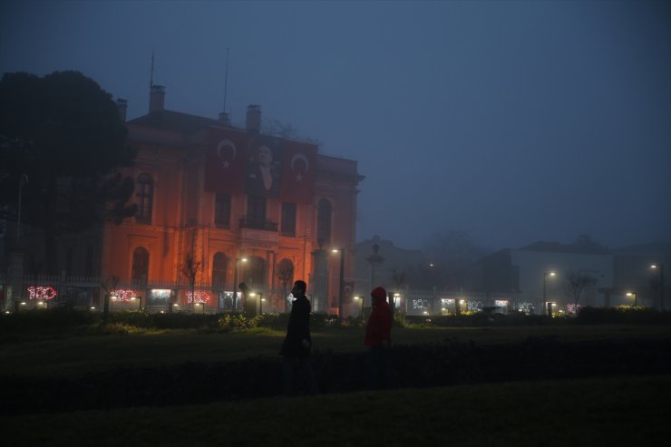 Edirne'de sis etkili oldu